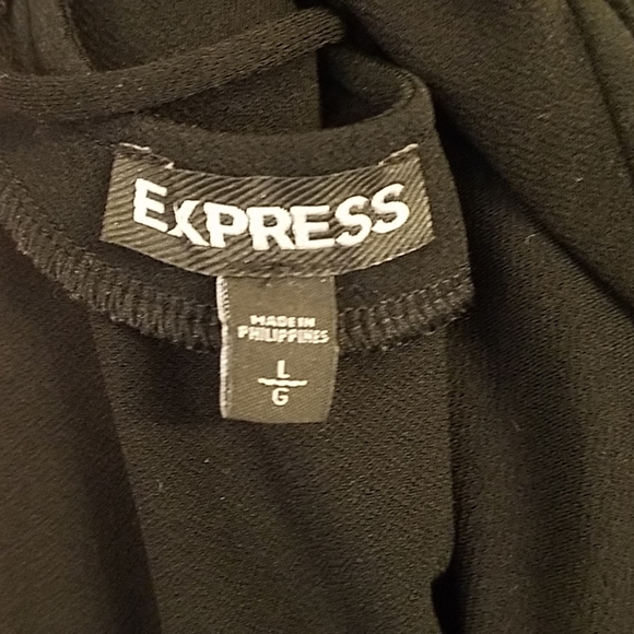 Black Cross-back Top - Picture 6 of 7